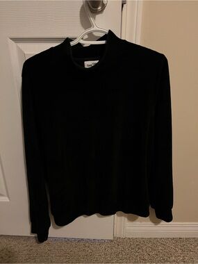 Frank & Oak Black mock neck Sweater